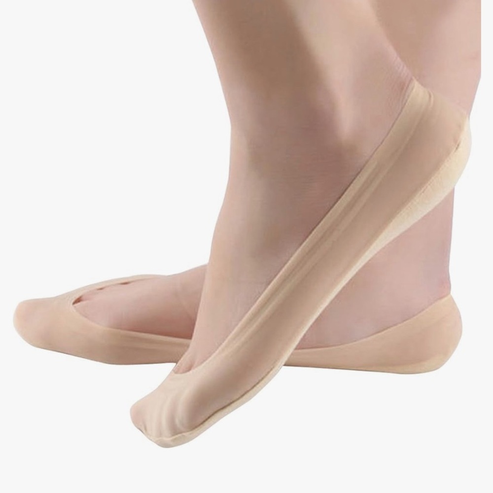 3/$35 |Feet Shoes Anti-slip No Show Invisible Boat Nude Cream Socks